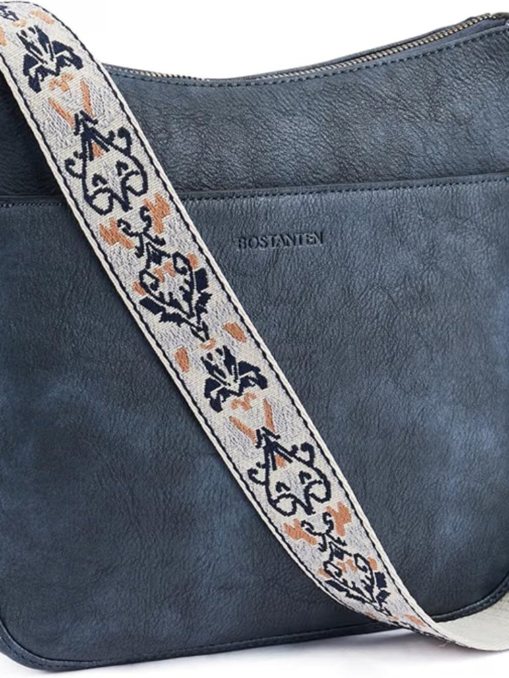 Bostonian Crossbody Bag in Blue, Never Used, NWOT